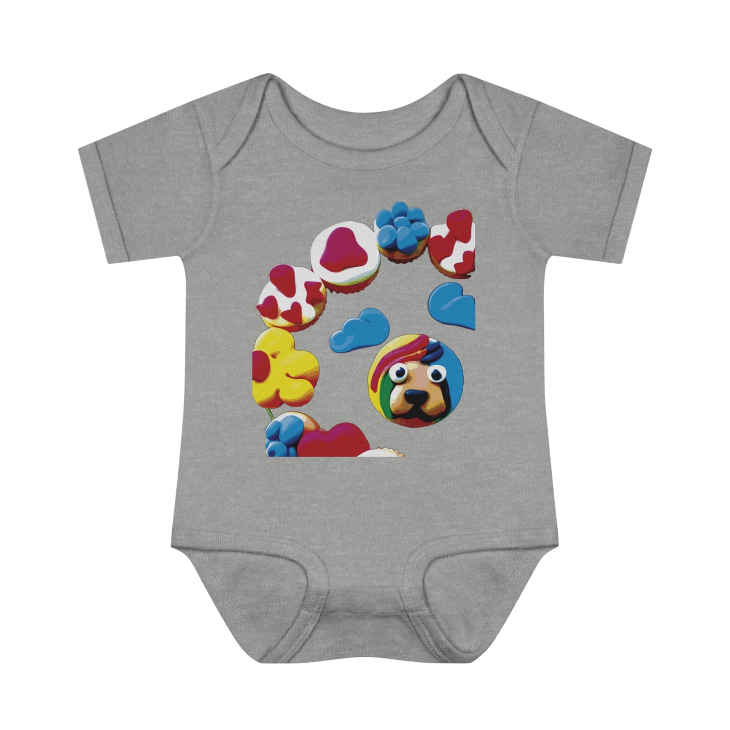 BB-12.2 Infant Baby Rib Bodysuit