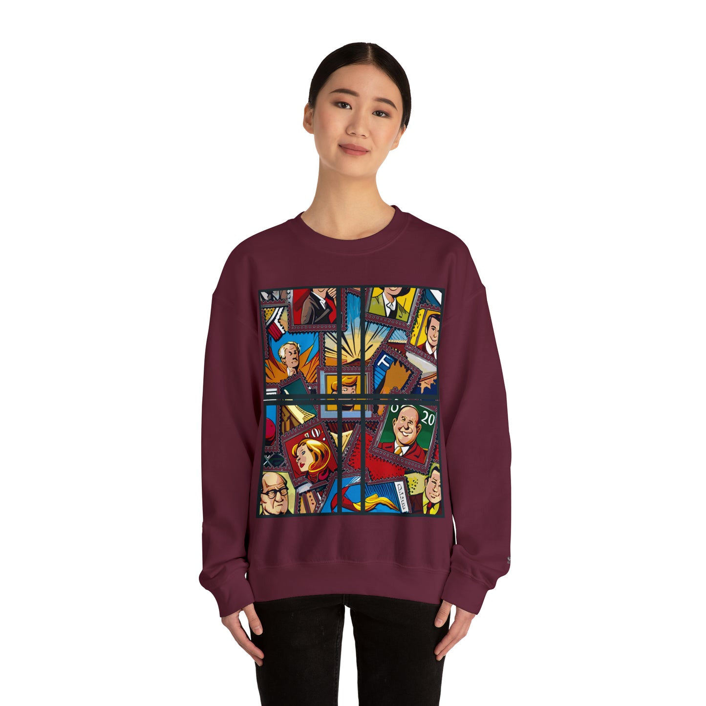 SEVEN Unisex Heavy Blend™ Crewneck Sweatshirt