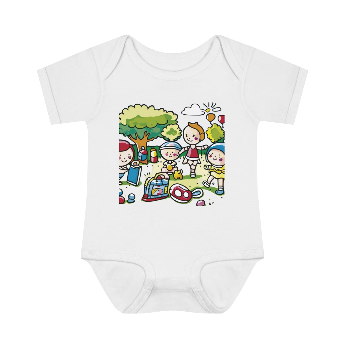 BB-38 Infant Baby Rib Bodysuit