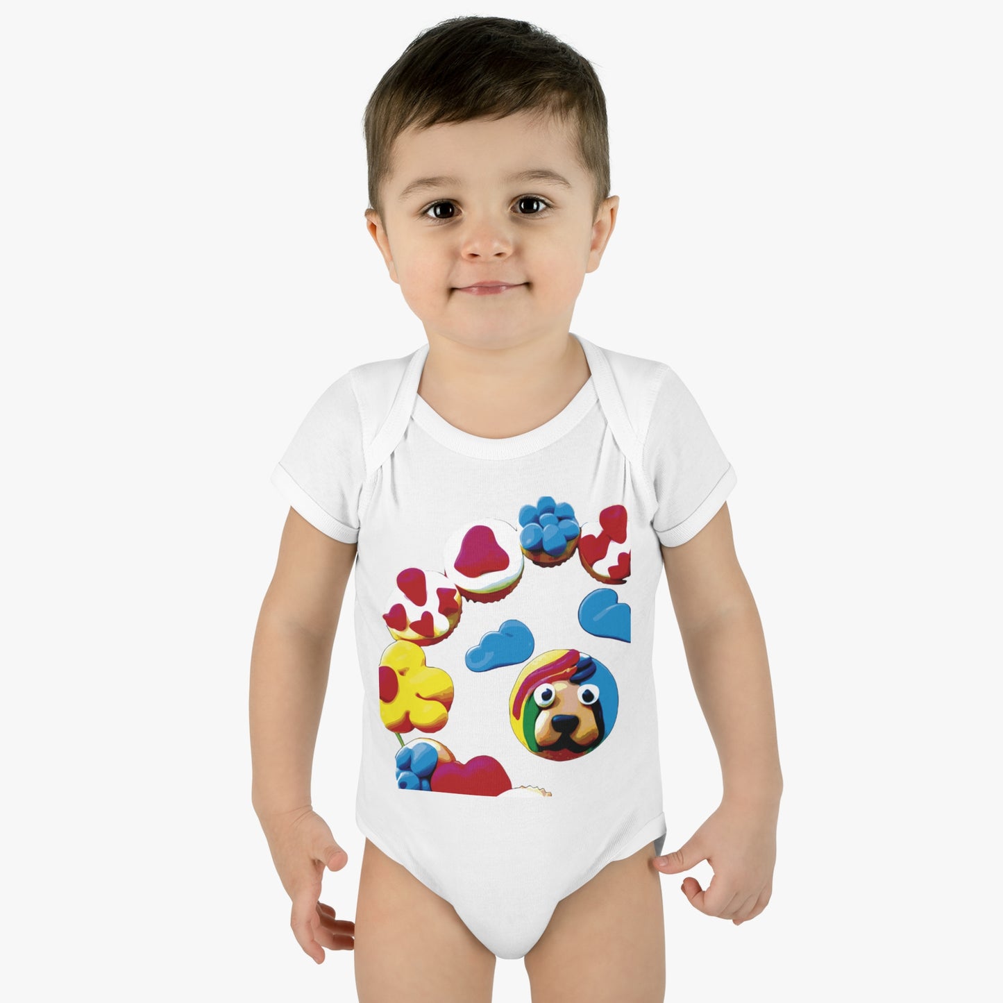 BB-12.2 Infant Baby Rib Bodysuit