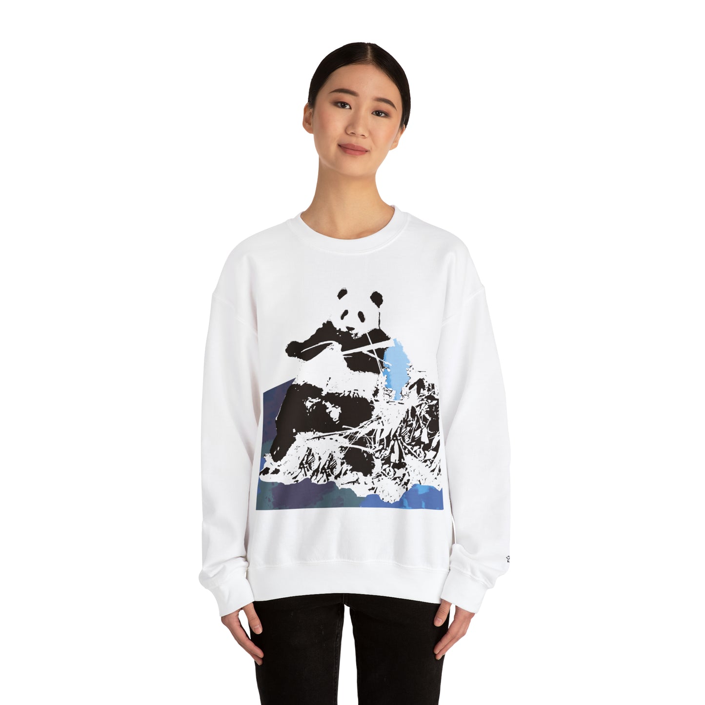 CP-Panda Unisex Heavy Blend™ Crewneck Sweatshirt