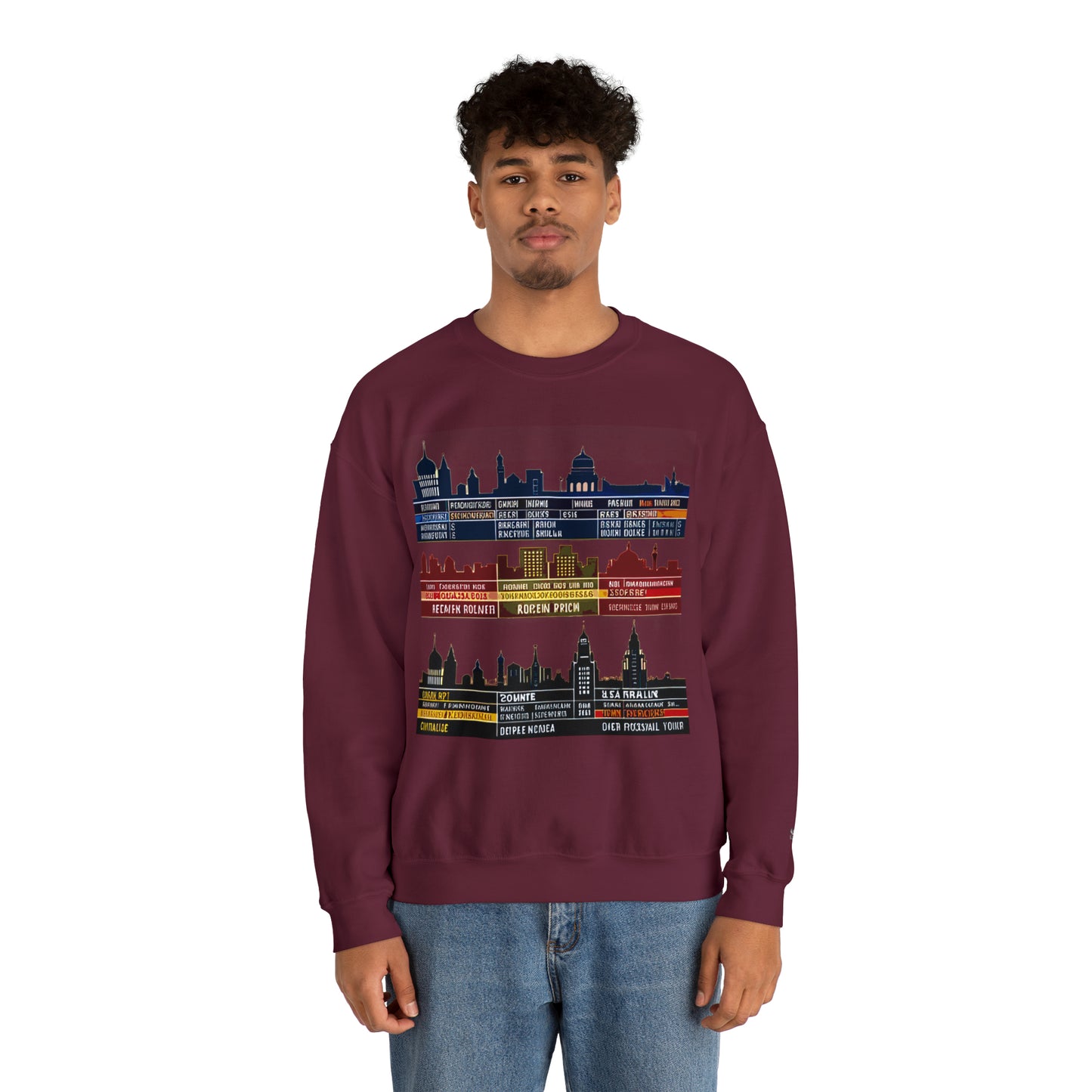 FORTY7 Unisex Heavy Blend™ Crewneck Sweatshirt