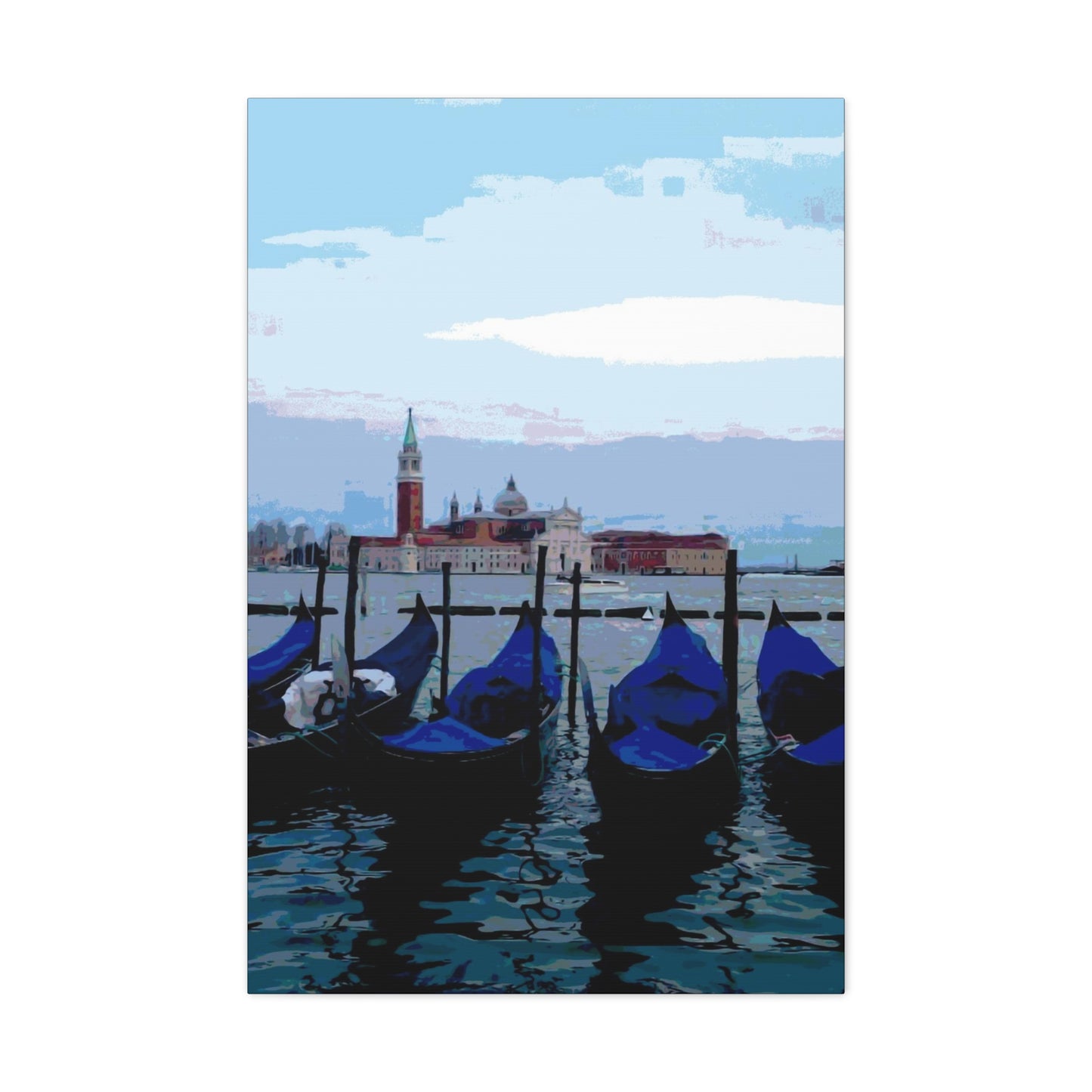 Boat Venice-8 Canvas Gallery Wraps