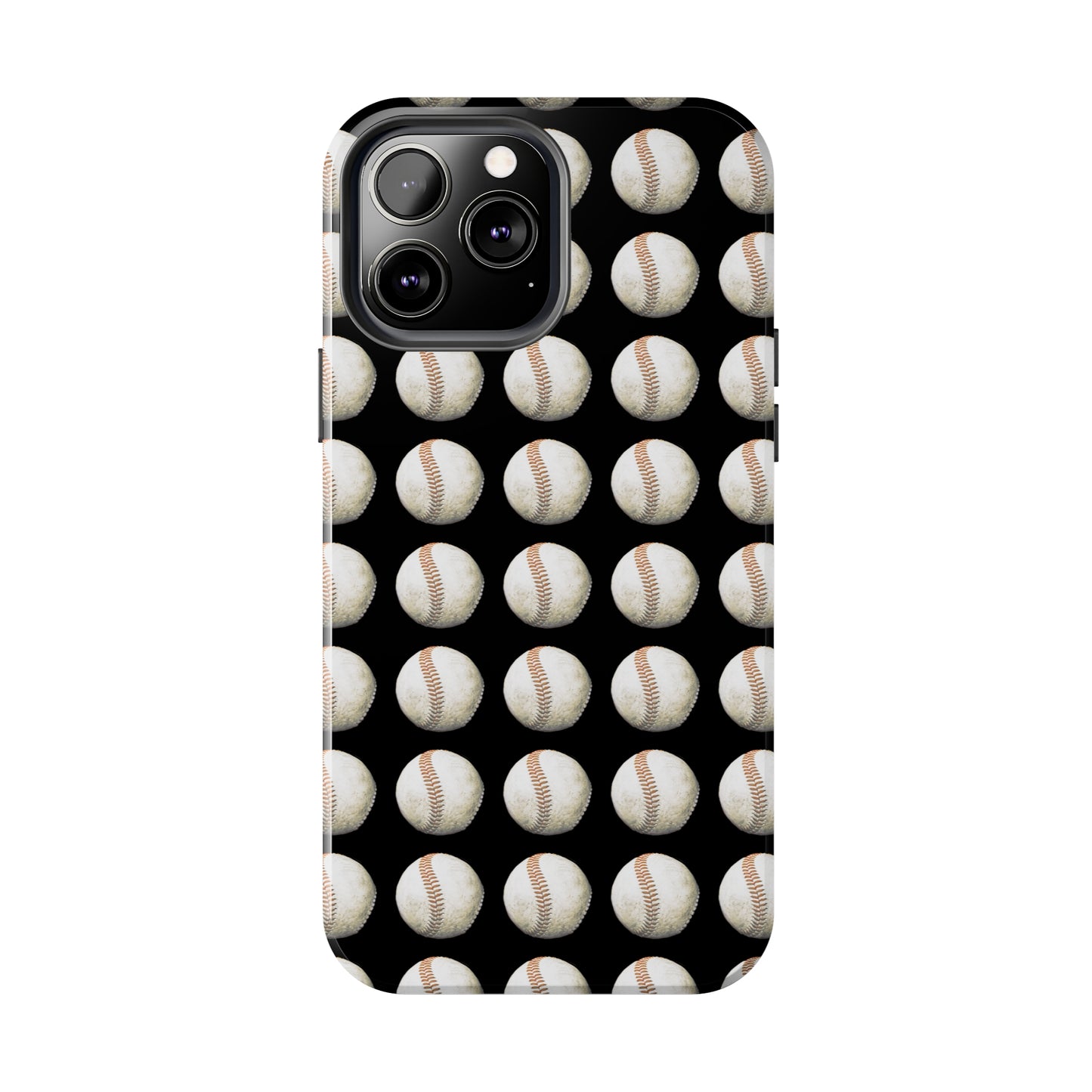 BaseBall-3 Tough iPhone Cases