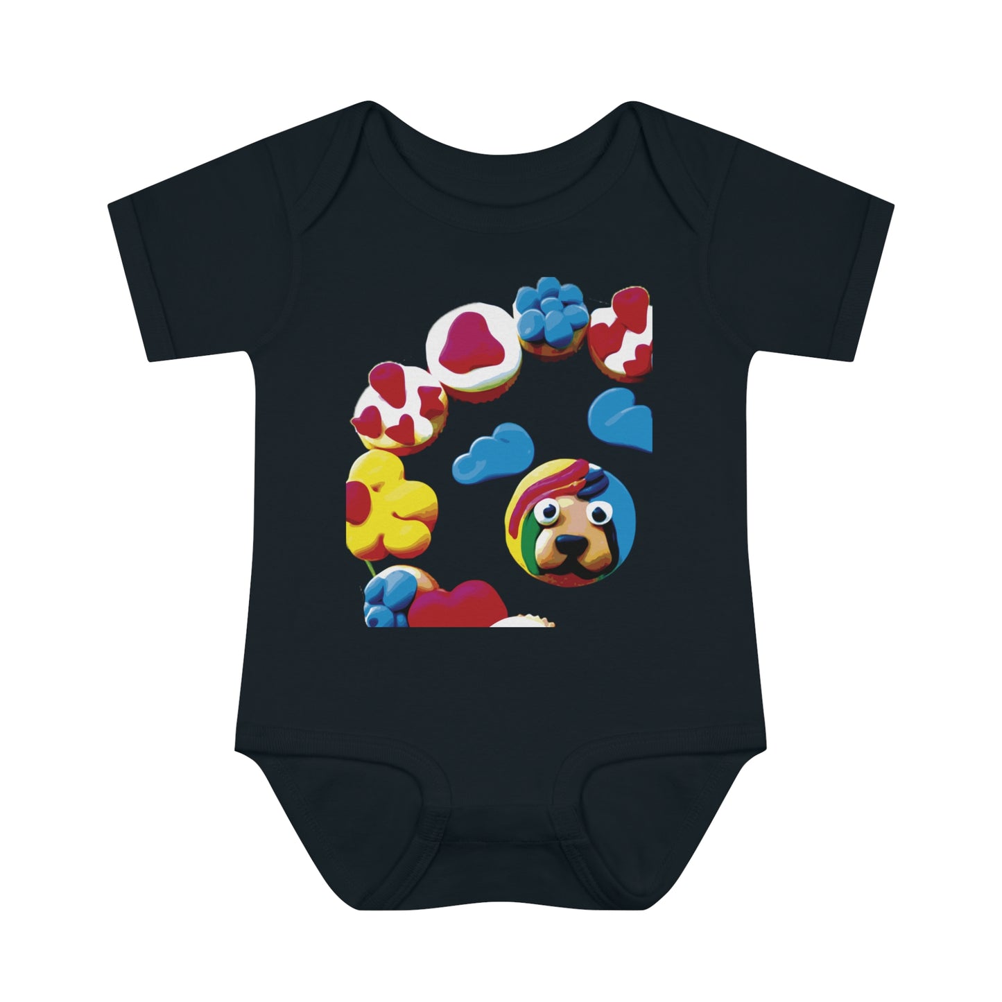 BB-12.2 Infant Baby Rib Bodysuit