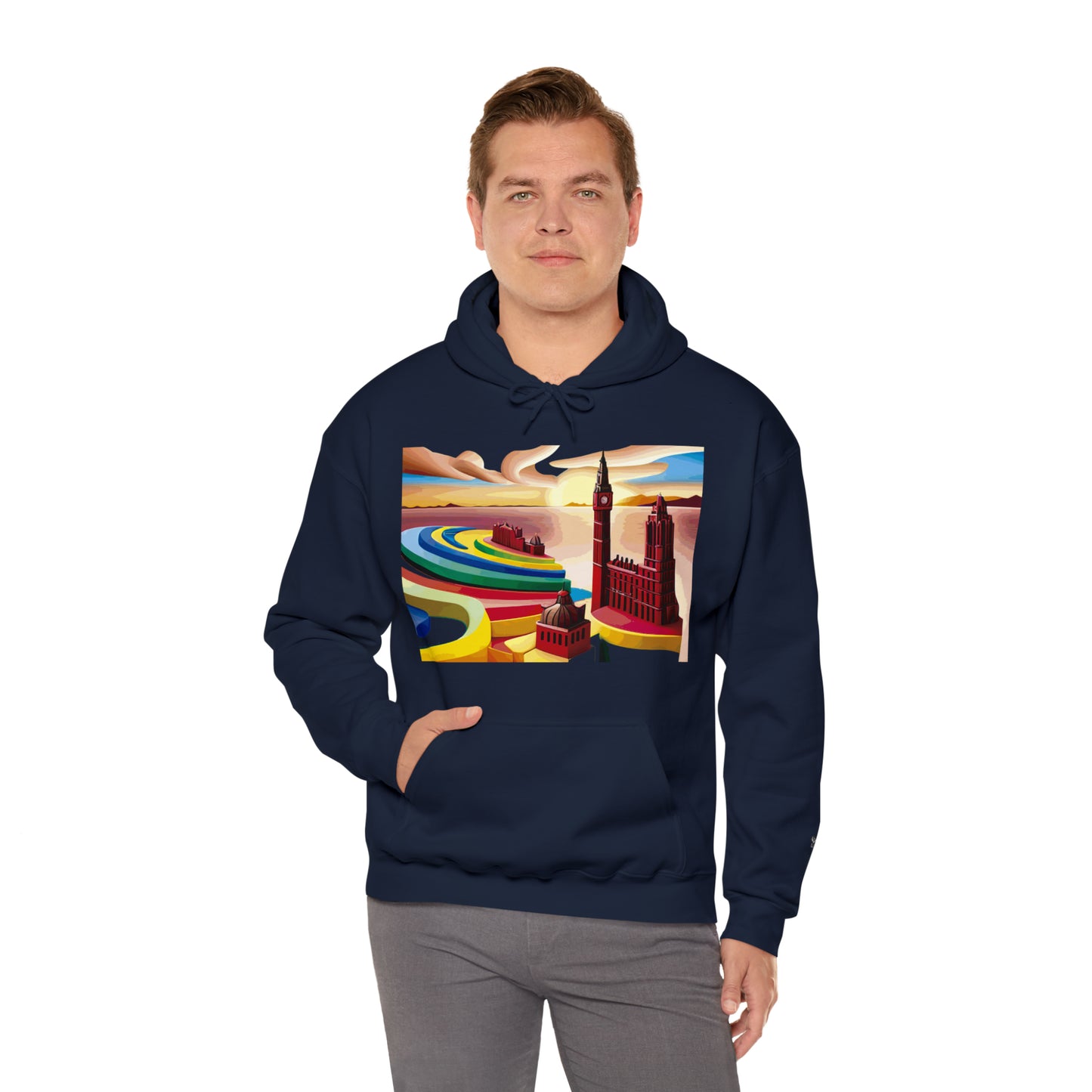 THREEp2 Unisex Heavy Blend™ Hooded Sweatshirt