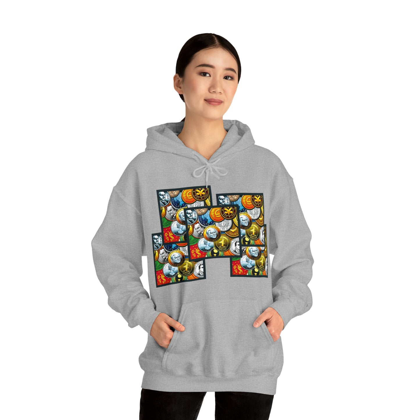 NINE Unisex Heavy Blend™ Hooded Sweatshirt