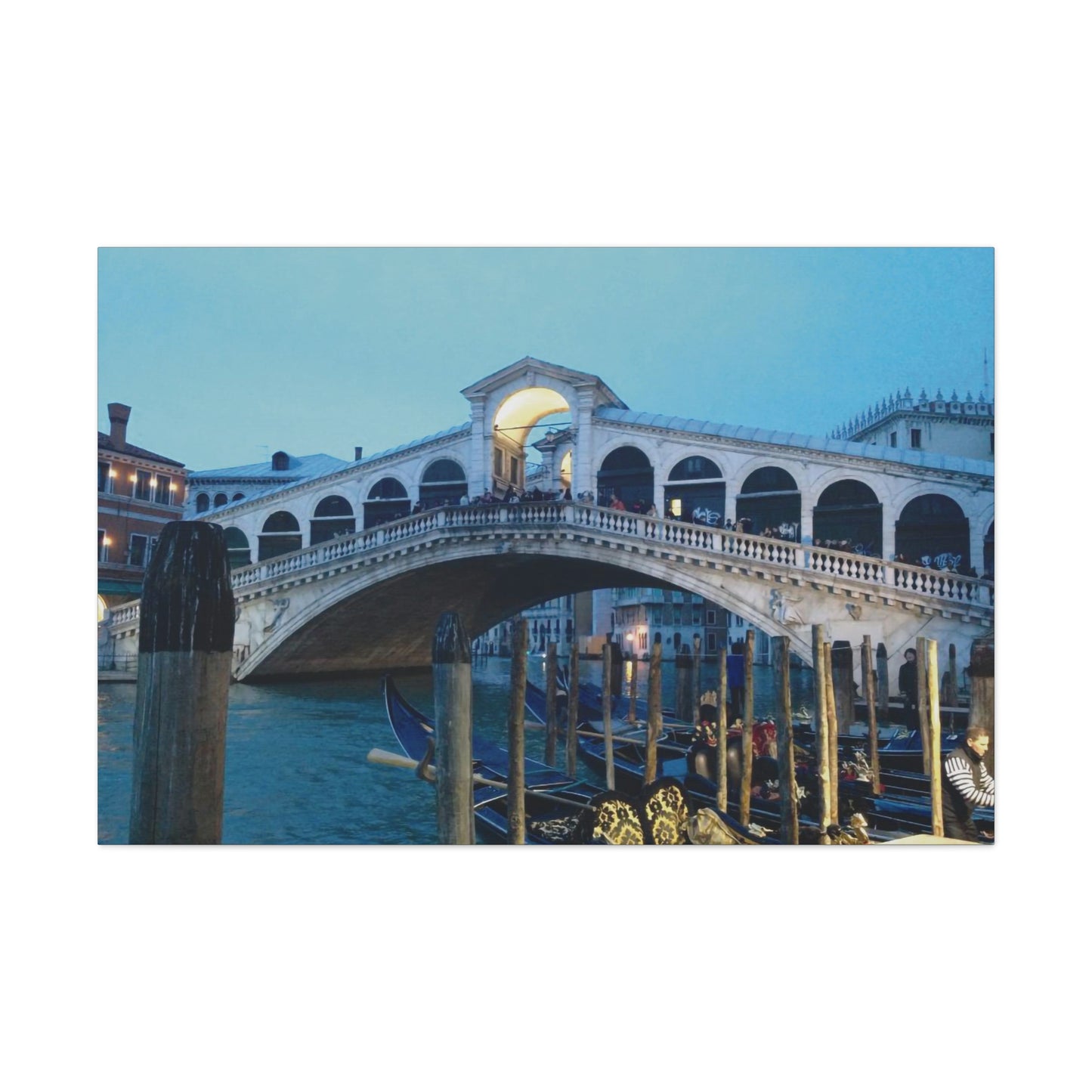 Boat-Venice-5 Canvas Gallery Wraps