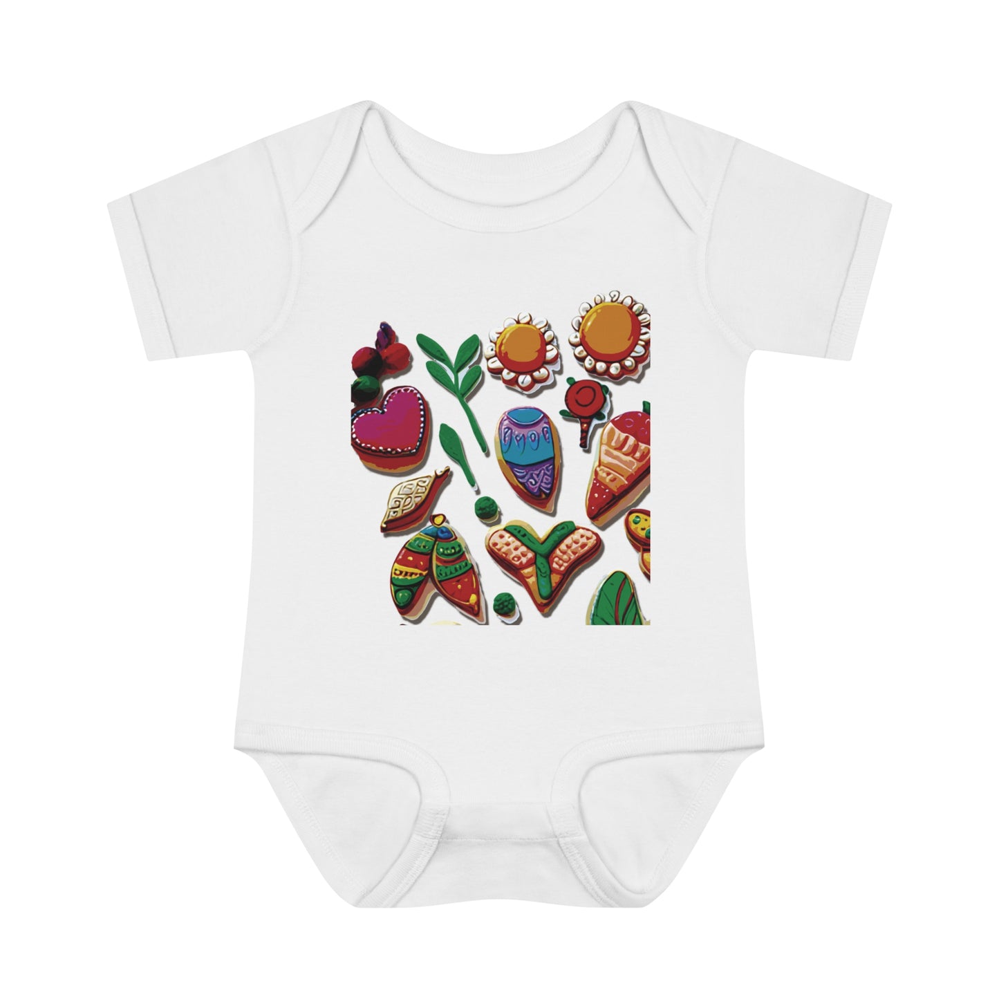 BB-21.1 Infant Baby Rib Bodysuit