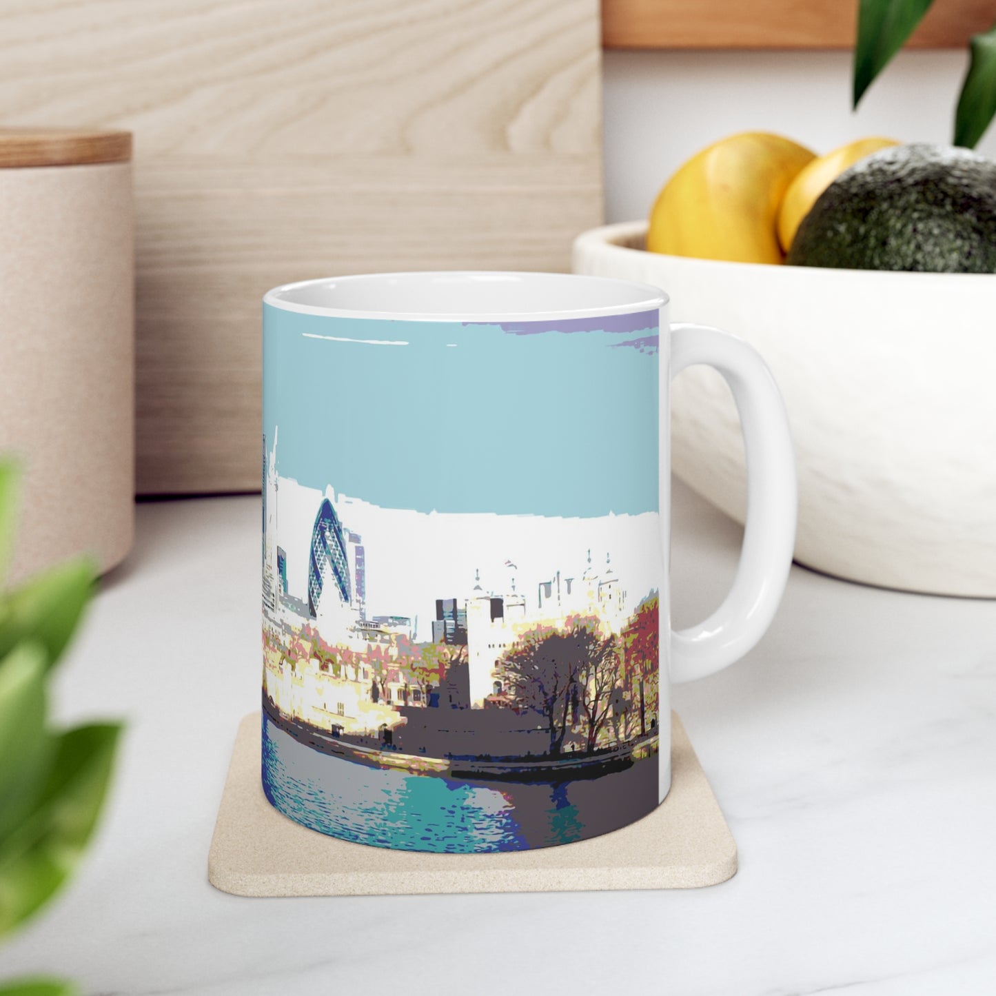 Barcelona Ceramic Mug 11oz