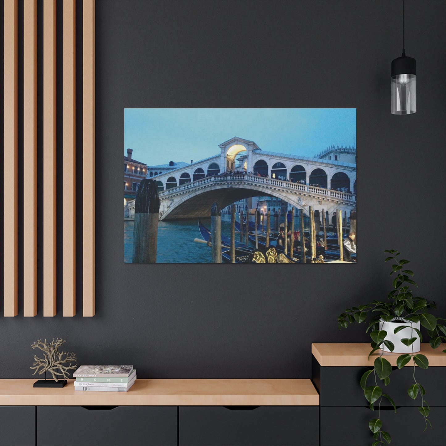 Boat-Venice-5 Canvas Gallery Wraps