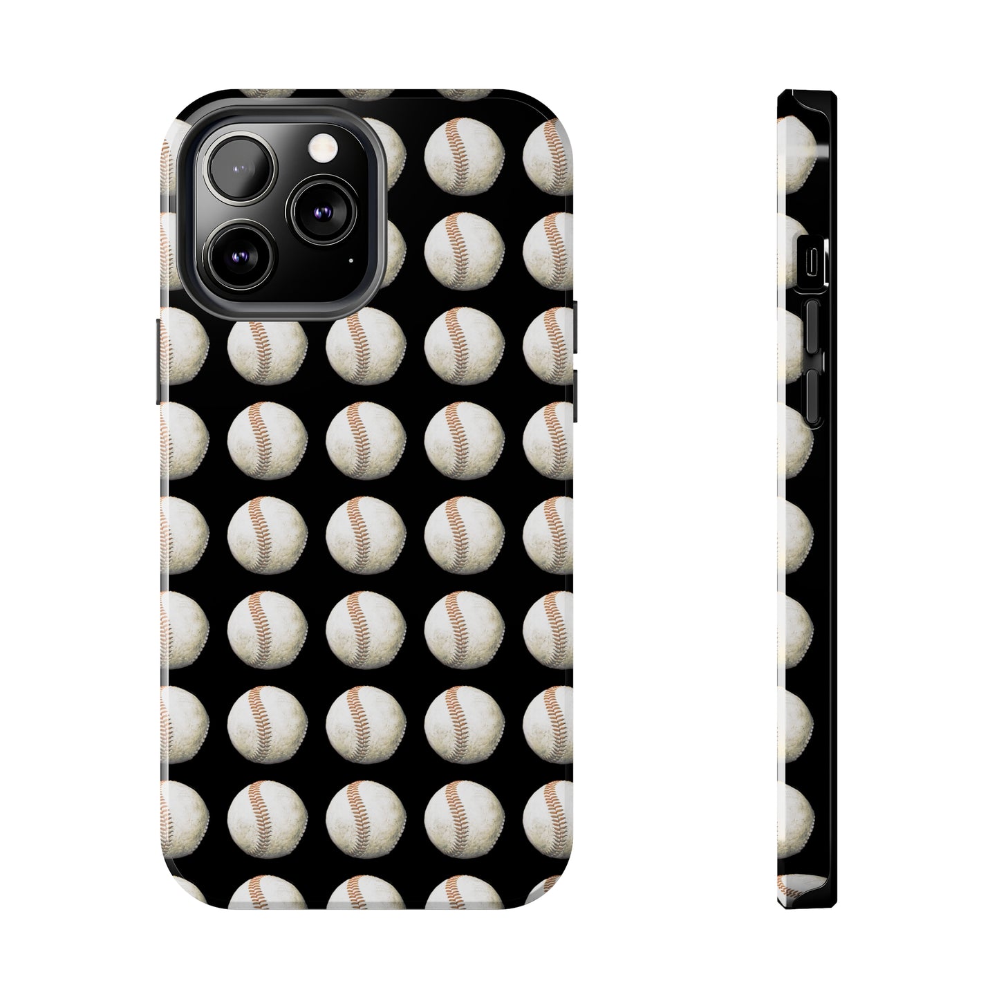 BaseBall-3 Tough iPhone Cases