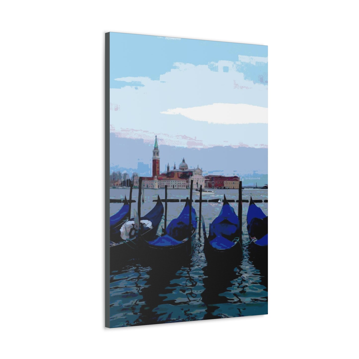 Boat Venice-8 Canvas Gallery Wraps