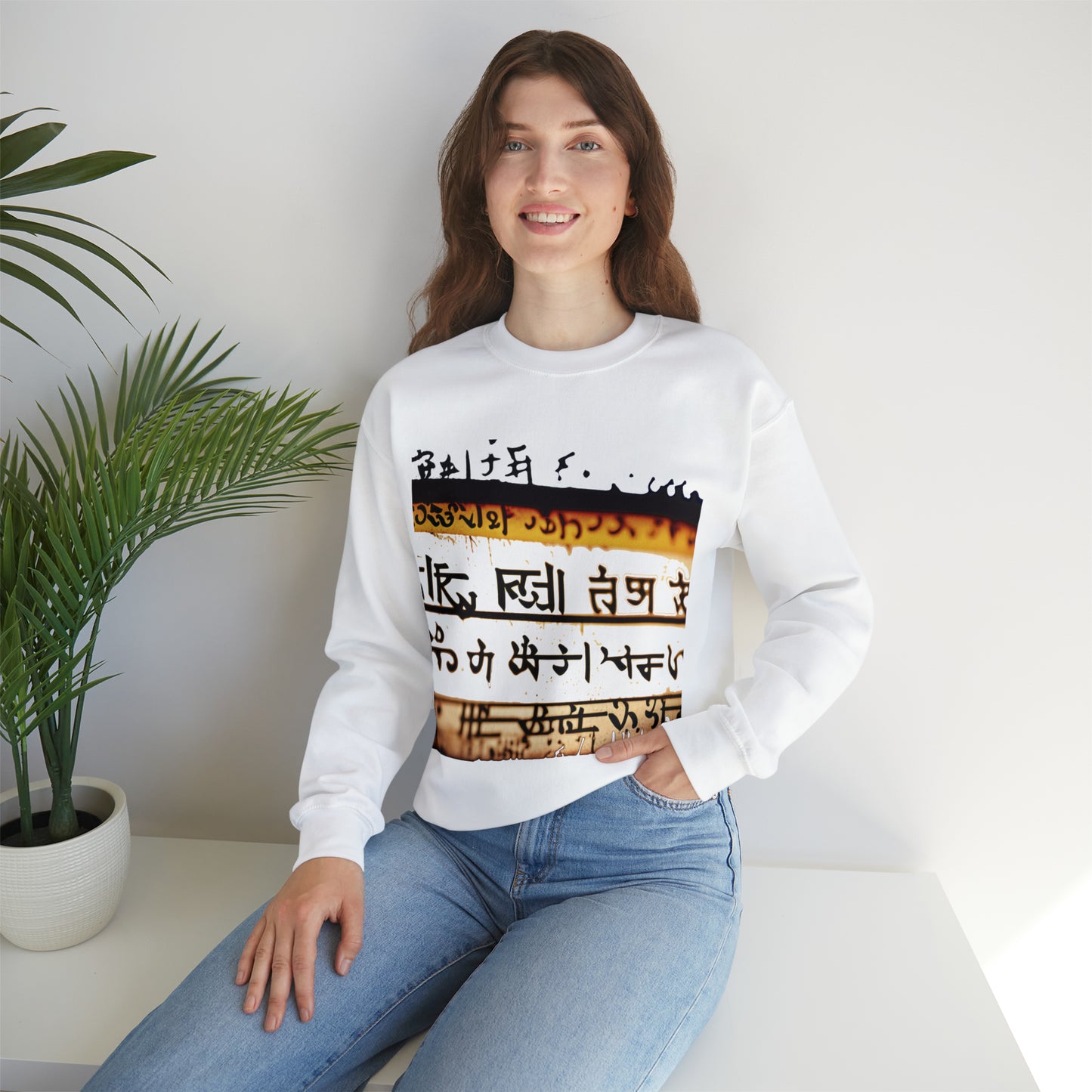 EIGHT Unisex Heavy Blend™ Crewneck Sweatshirt