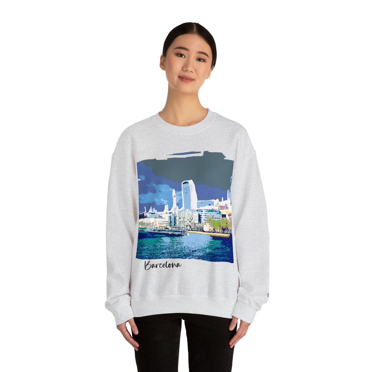 CP-BarcelonaC Unisex Heavy Blend™ Crewneck Sweatshirt