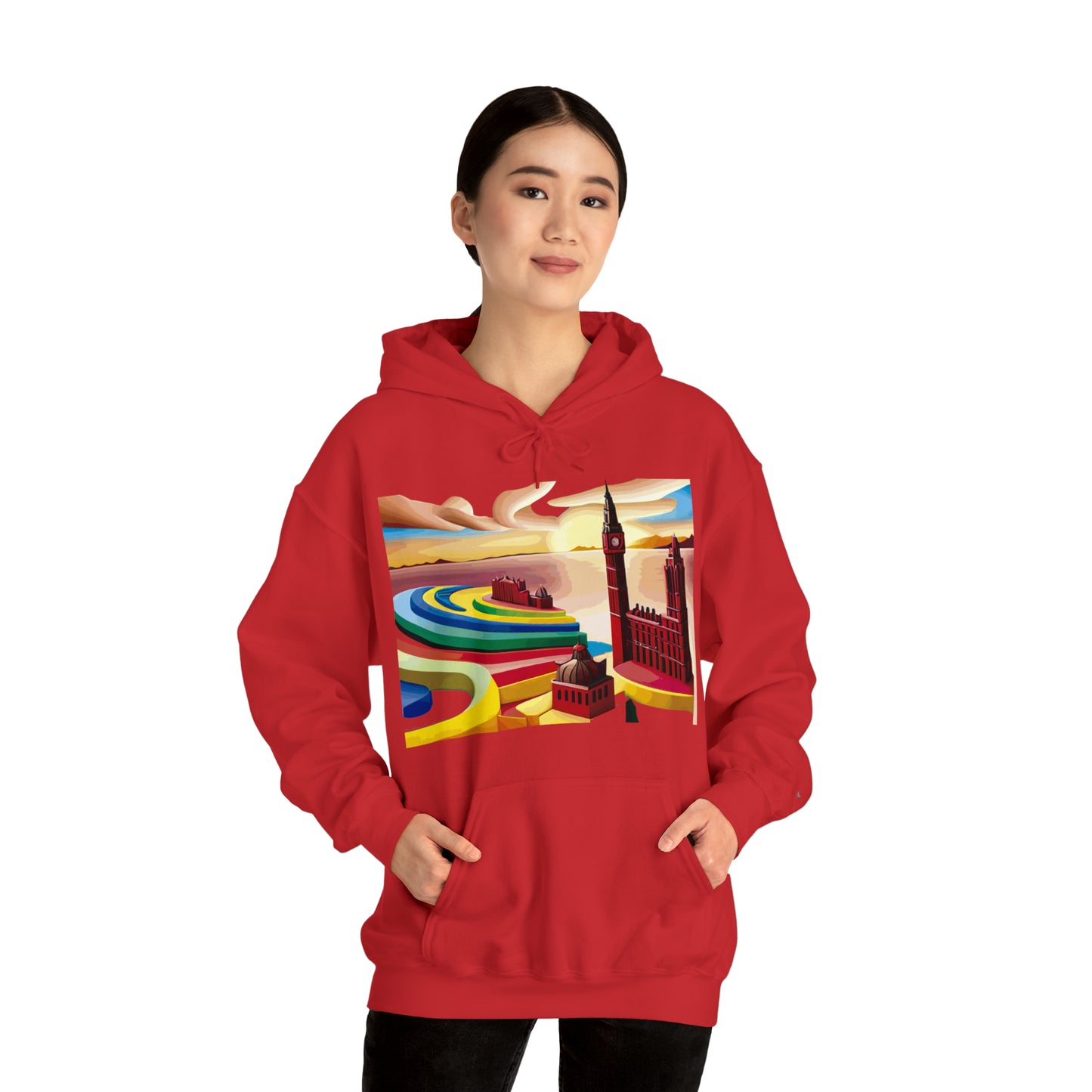 THREEp2 Unisex Heavy Blend™ Hooded Sweatshirt