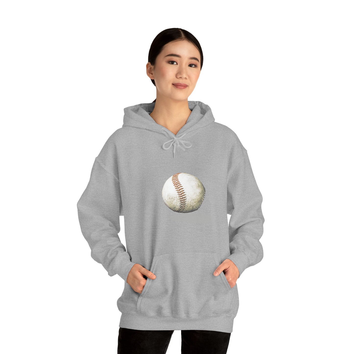 BaseBall-2 Unisex Heavy Blend™ Hooded Sweatshirt