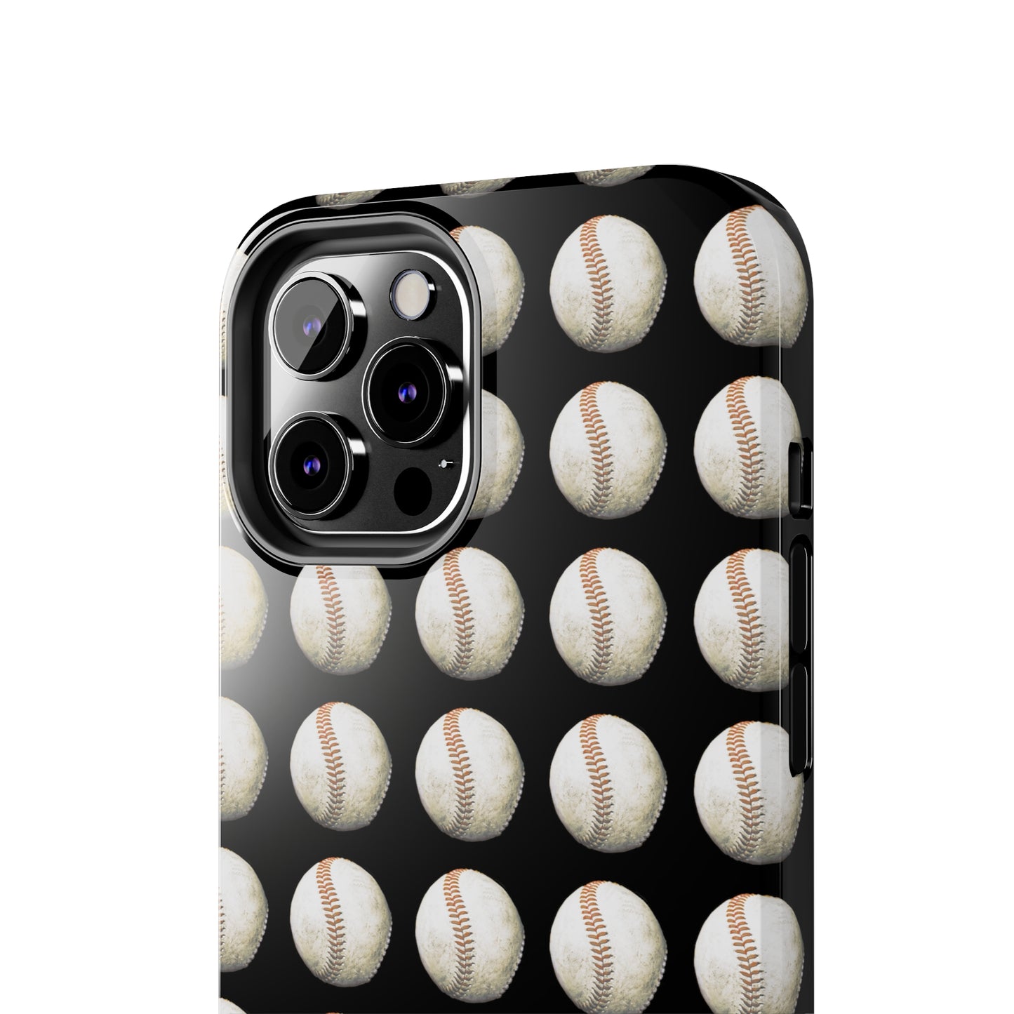 BaseBall-3 Tough iPhone Cases