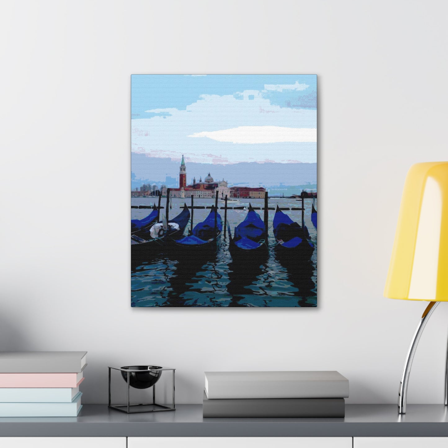 Boat Venice-8 Canvas Gallery Wraps