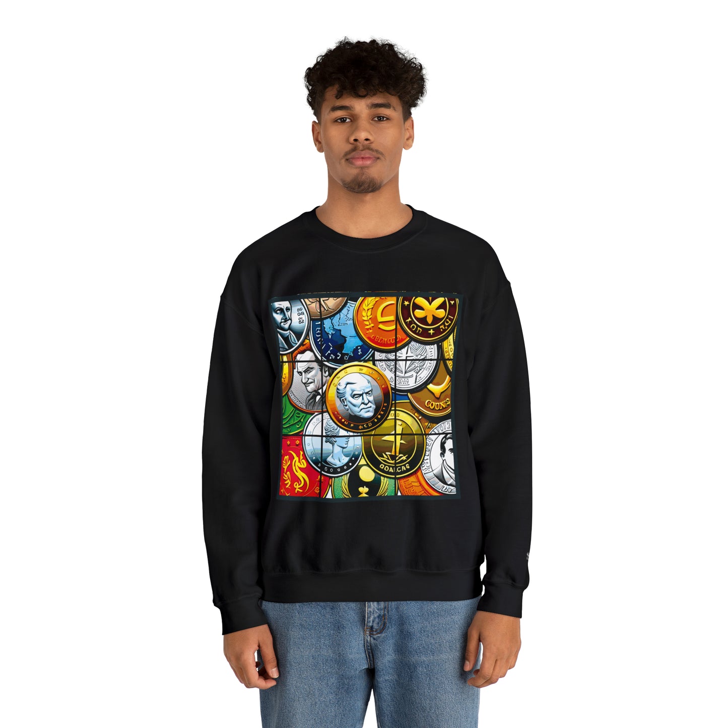 NINE Unisex Heavy Blend™ Crewneck Sweatshirt