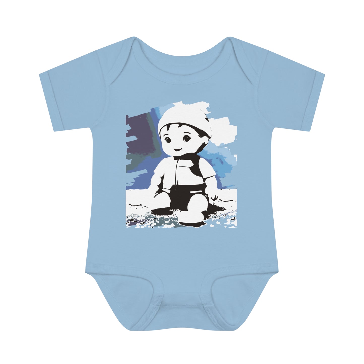 BB-46.2 Infant Baby Rib Bodysuit