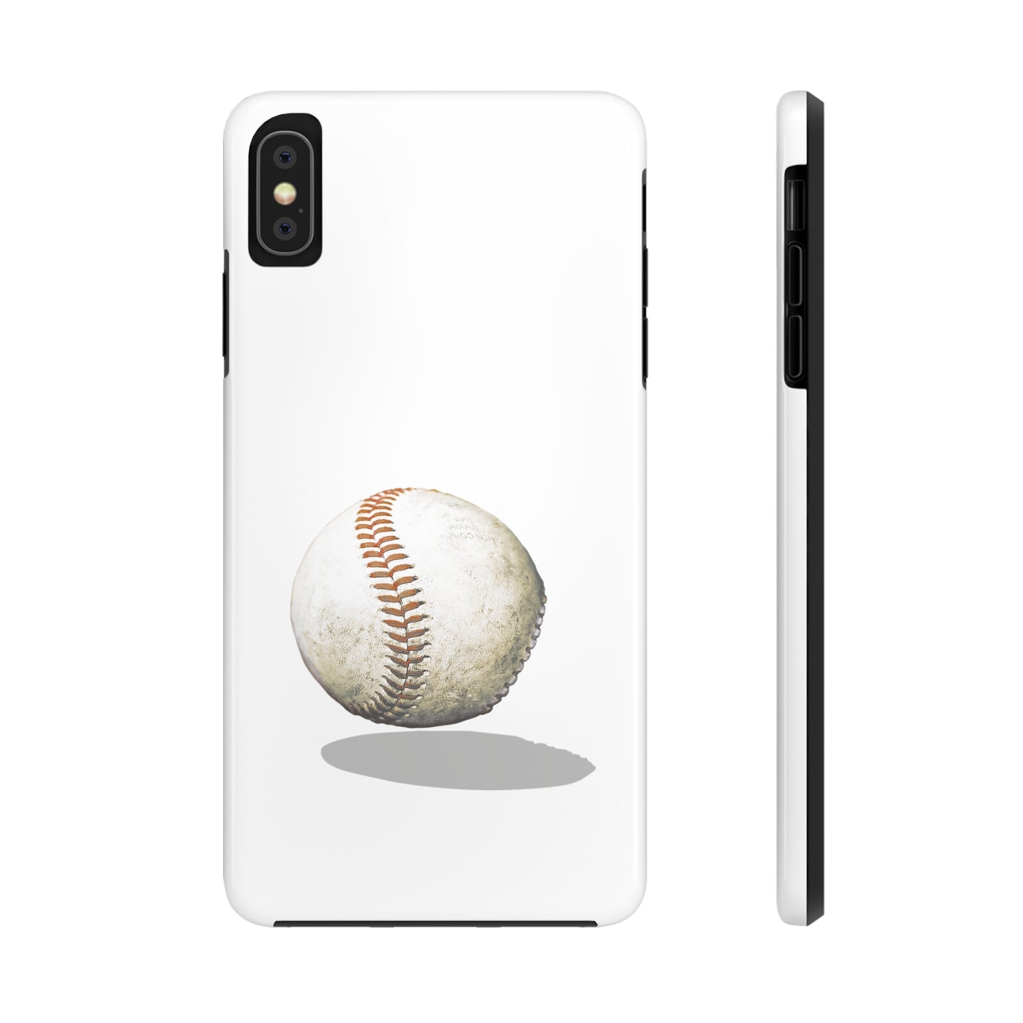 BaseBall-2 Tough iPhone Cases