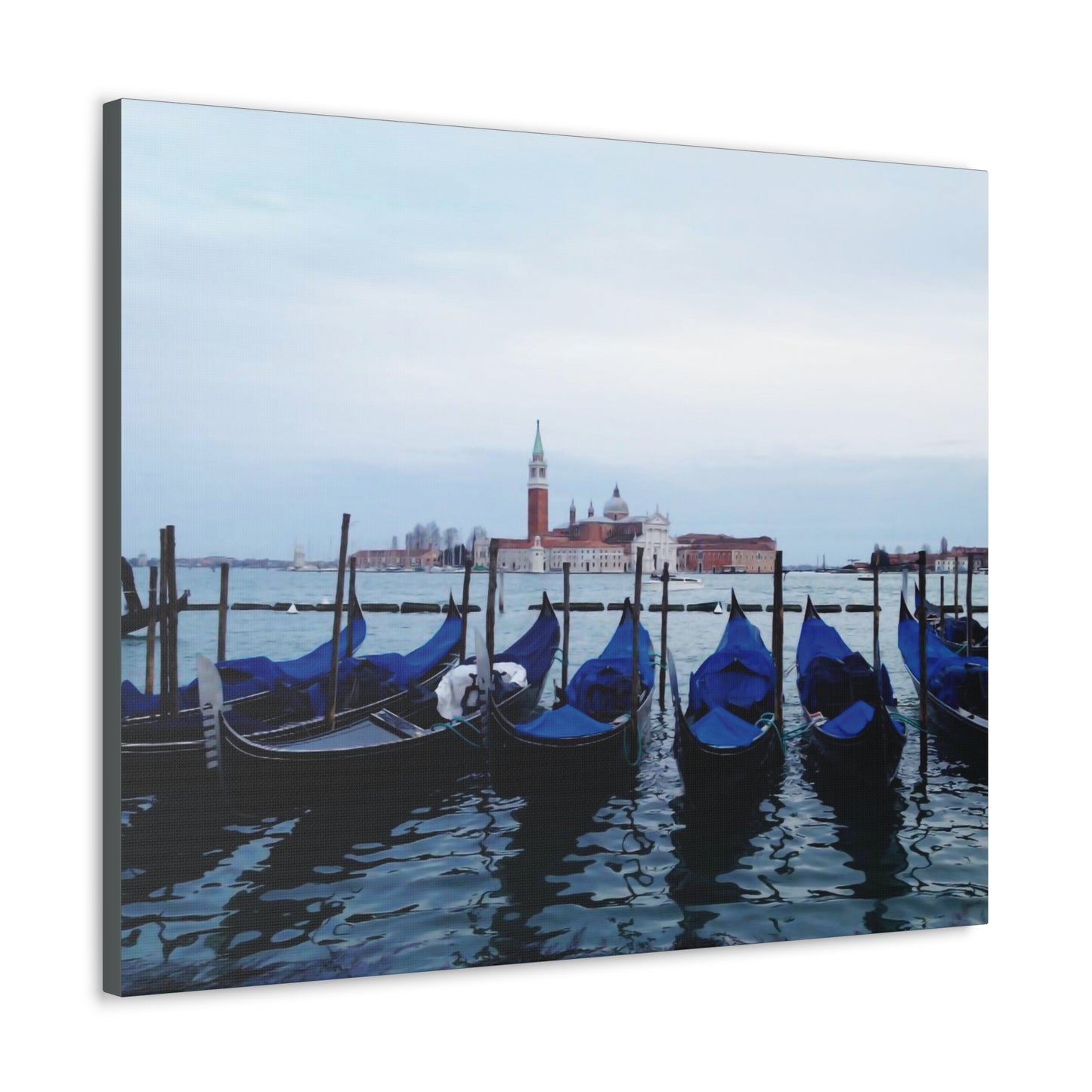 Boat-Venice Canvas Gallery Wraps