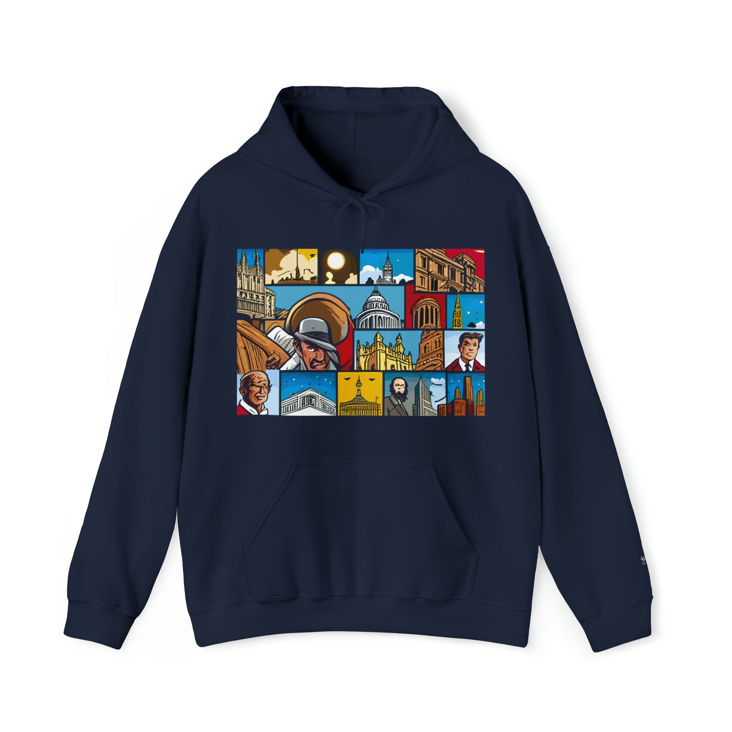 TWO Unisex Heavy Blend™ Hooded Sweatshirt