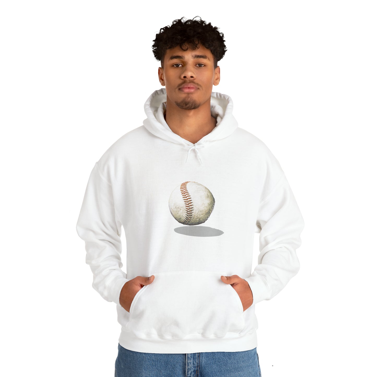 BaseBall-2 Unisex Heavy Blend™ Hooded Sweatshirt