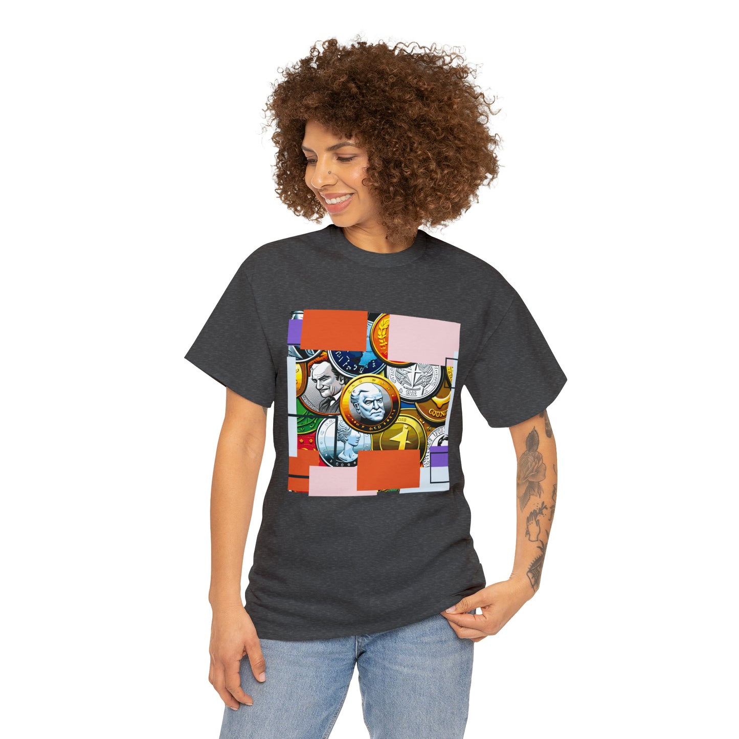 NINE Unisex Heavy Cotton Tee