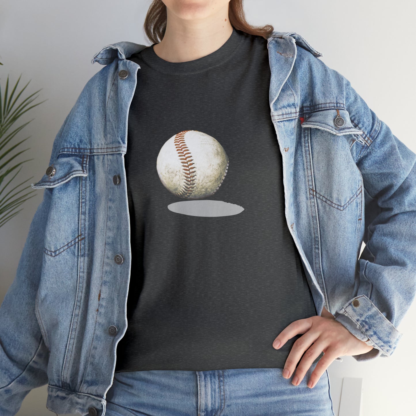 Baseball-2 Unisex Heavy Cotton Tee