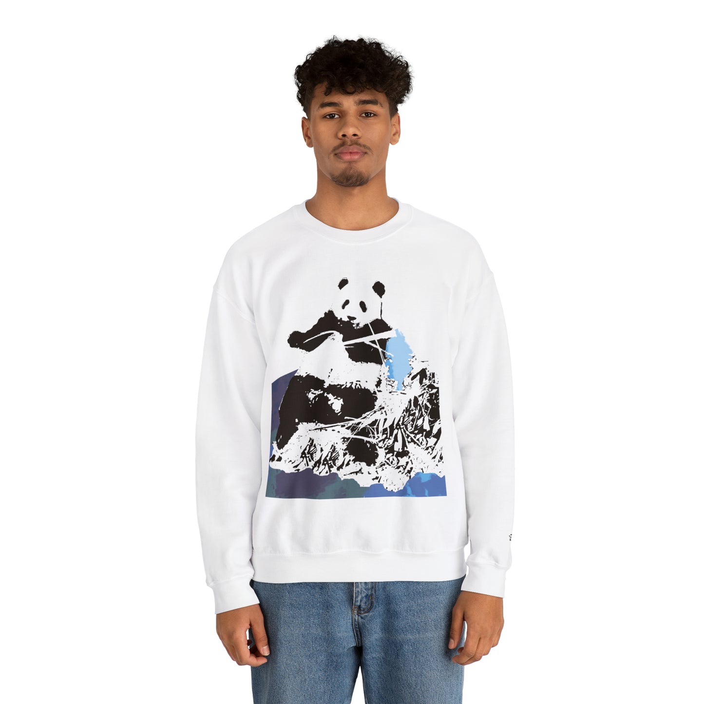 CP-Panda Unisex Heavy Blend™ Crewneck Sweatshirt