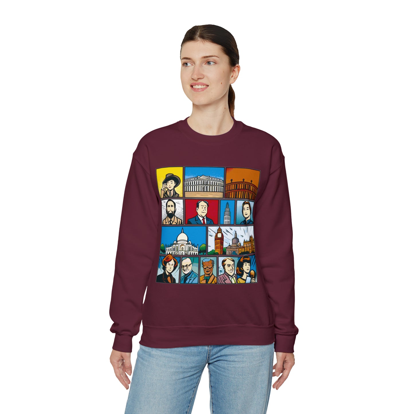 SEVENTEEN Unisex Heavy Blend™ Crewneck Sweatshirt