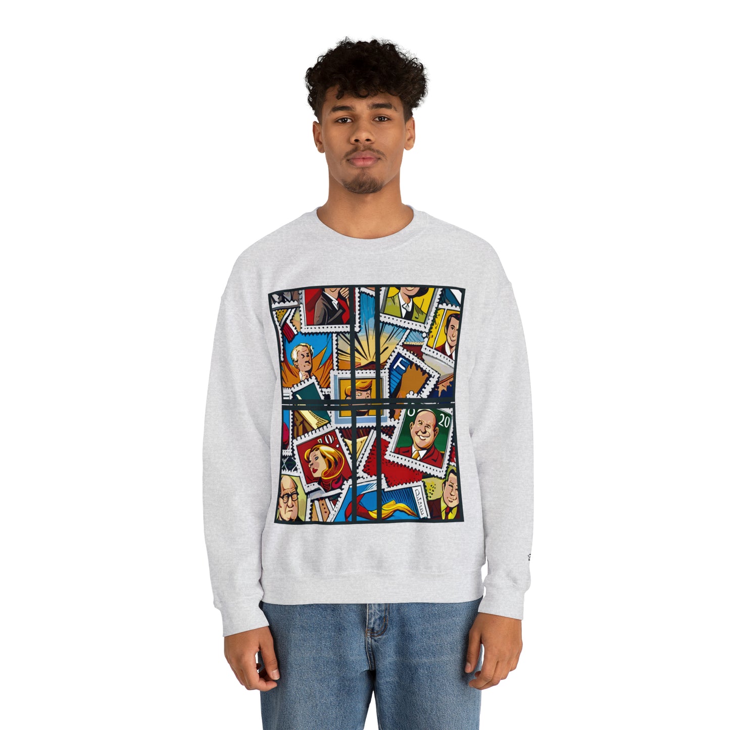 SEVEN Unisex Heavy Blend™ Crewneck Sweatshirt