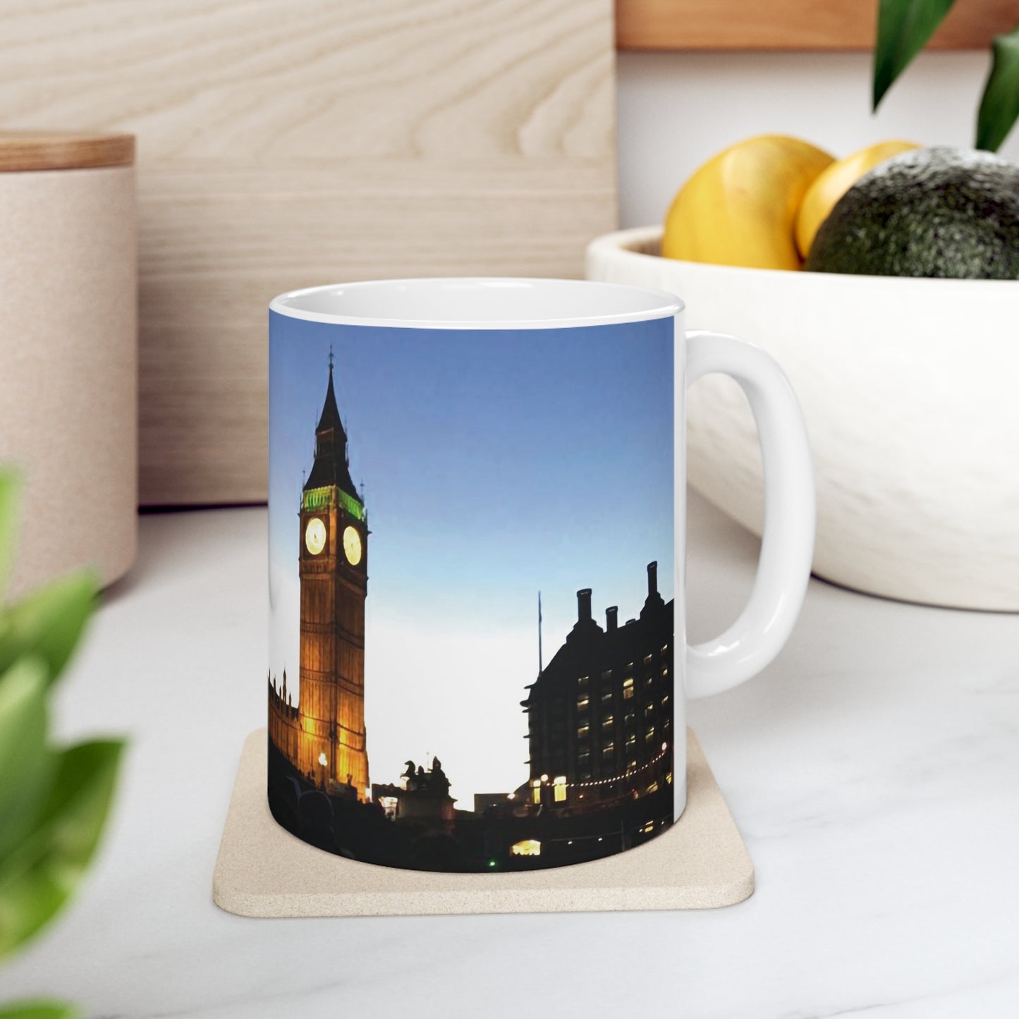 London-4 Ceramic Mug 11oz