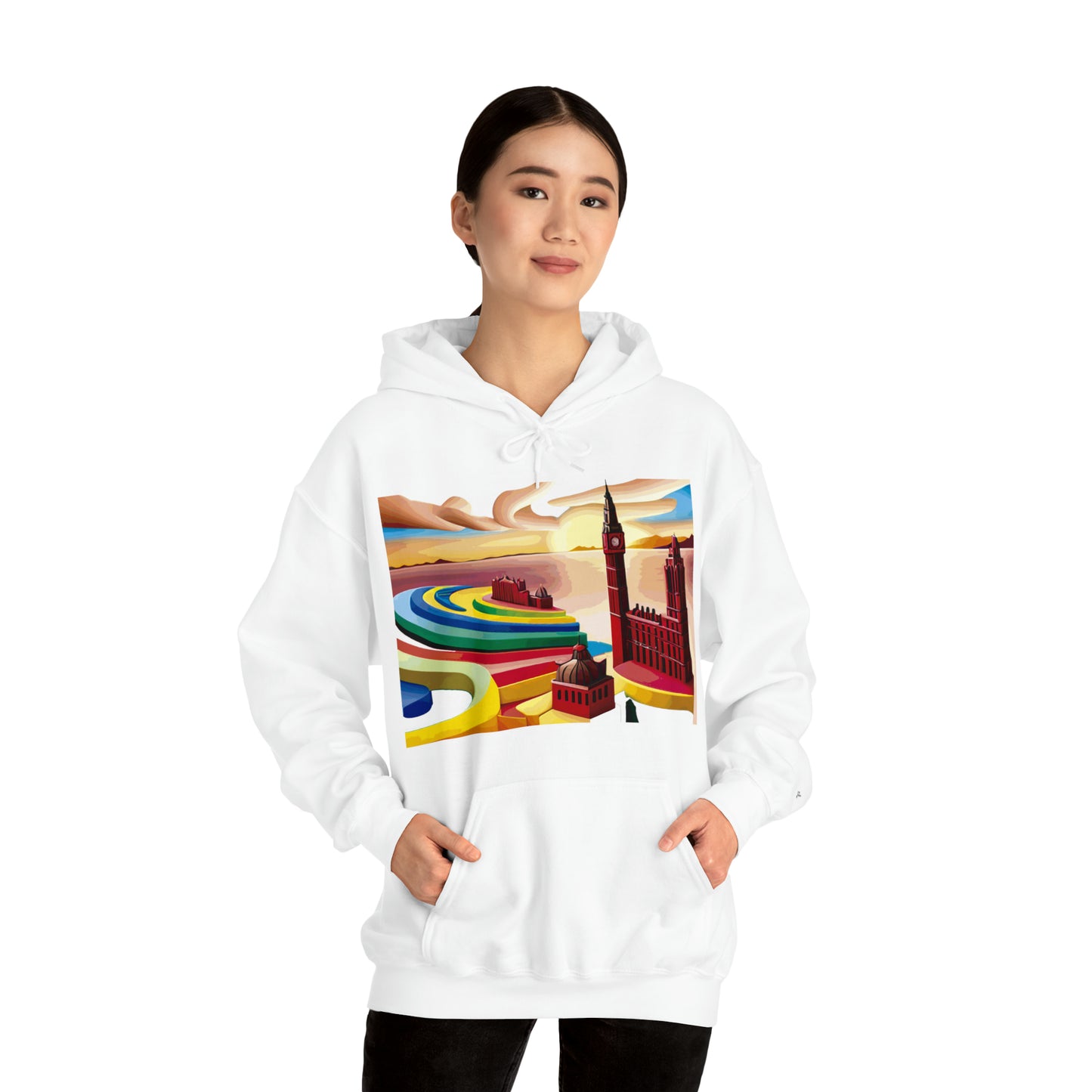 THREEp2 Unisex Heavy Blend™ Hooded Sweatshirt