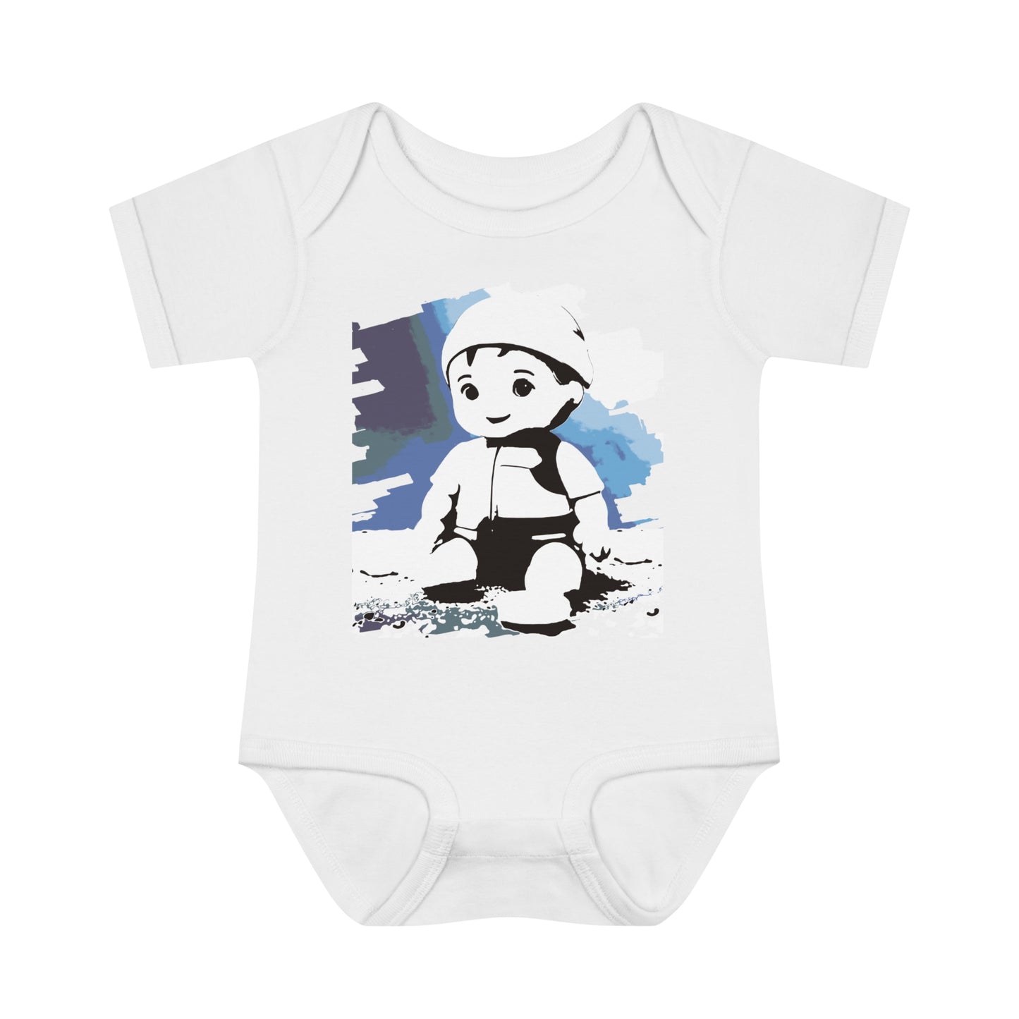 BB-46.2 Infant Baby Rib Bodysuit