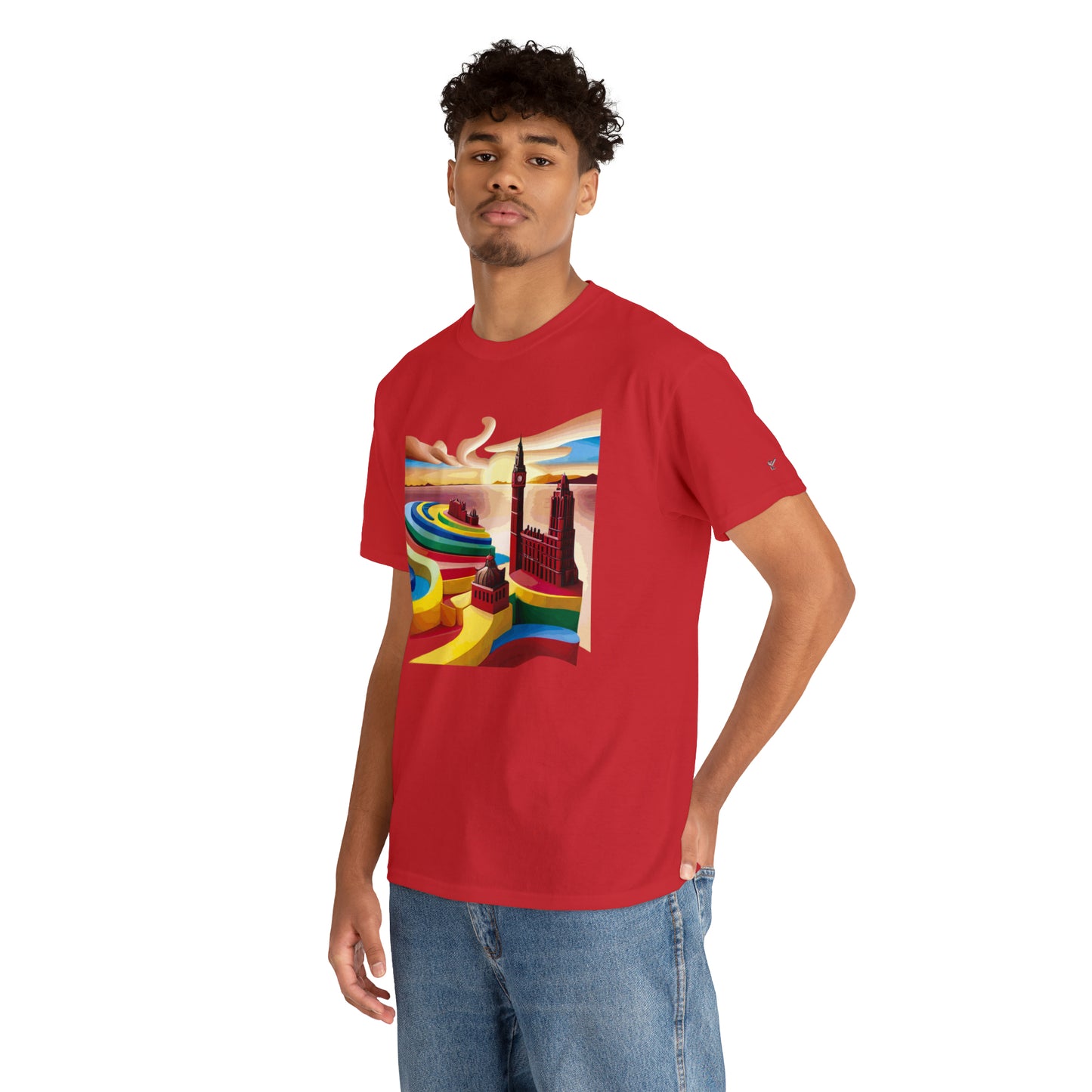 THREEp1 Unisex Heavy Cotton Tee