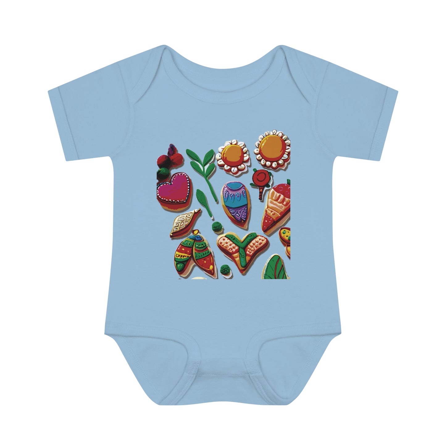 BB-21.1 Infant Baby Rib Bodysuit