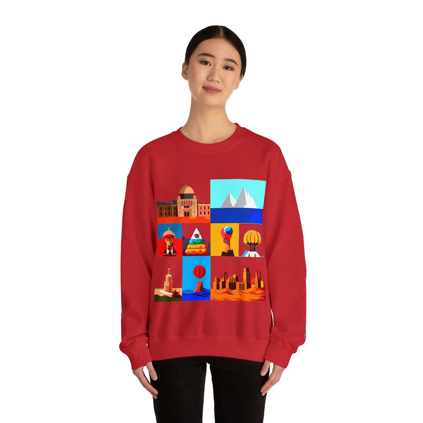 SIXp1 Unisex Heavy Blend™ Crewneck Sweatshirt