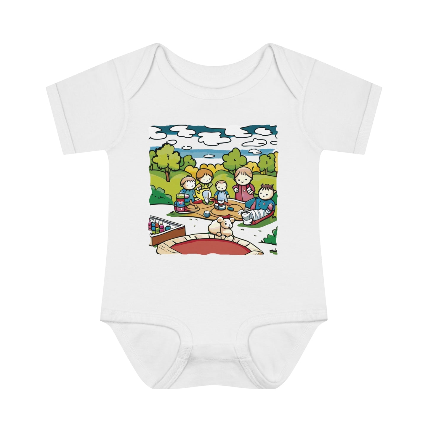 BB-37 Infant Baby Rib Bodysuit