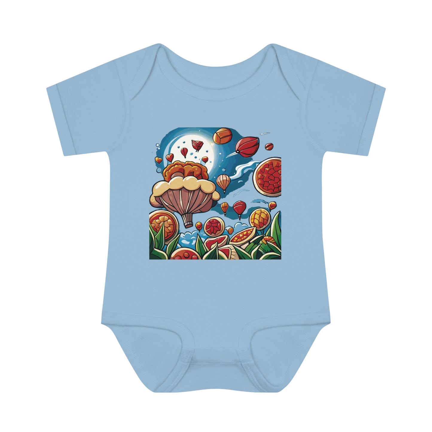 BB-20.1 Infant Baby Rib Bodysuit