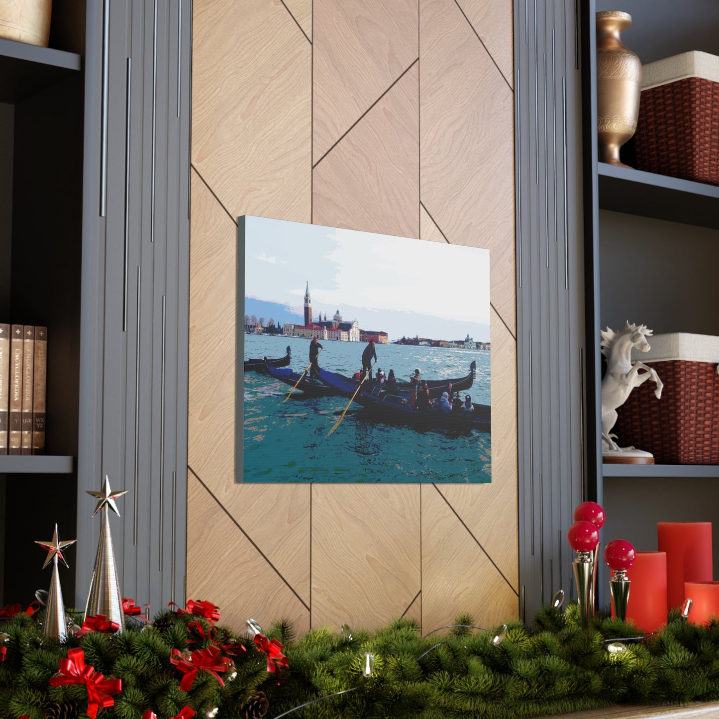 Boat-Venice-6 Canvas Gallery Wraps