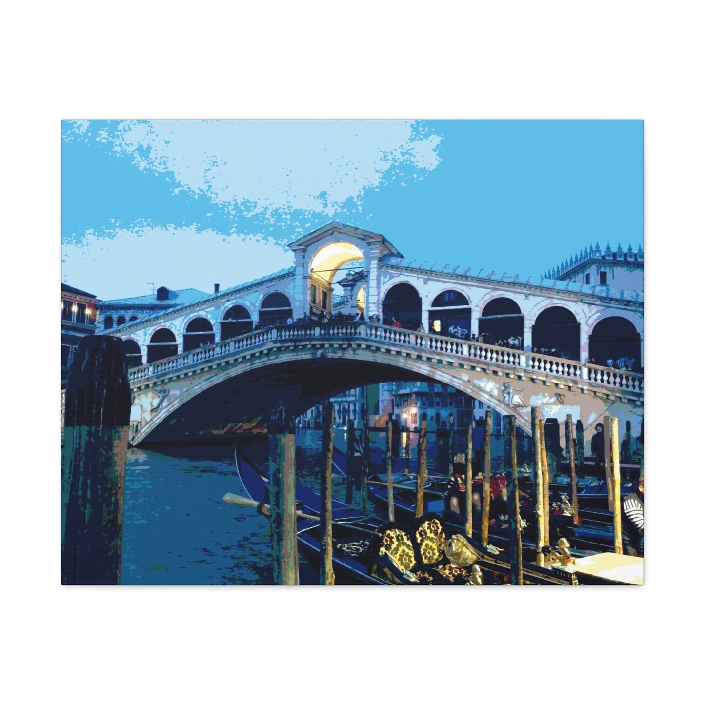 Boat-Venice-4 Canvas Gallery Wraps