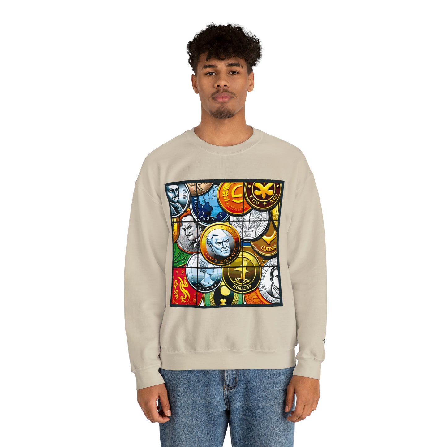 NINE Unisex Heavy Blend™ Crewneck Sweatshirt