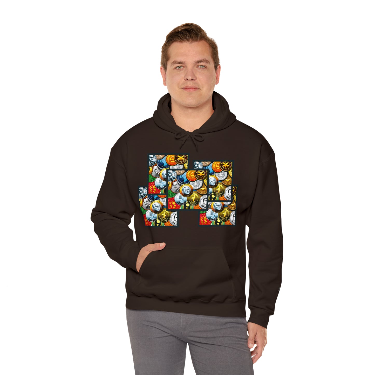 NINE Unisex Heavy Blend™ Hooded Sweatshirt