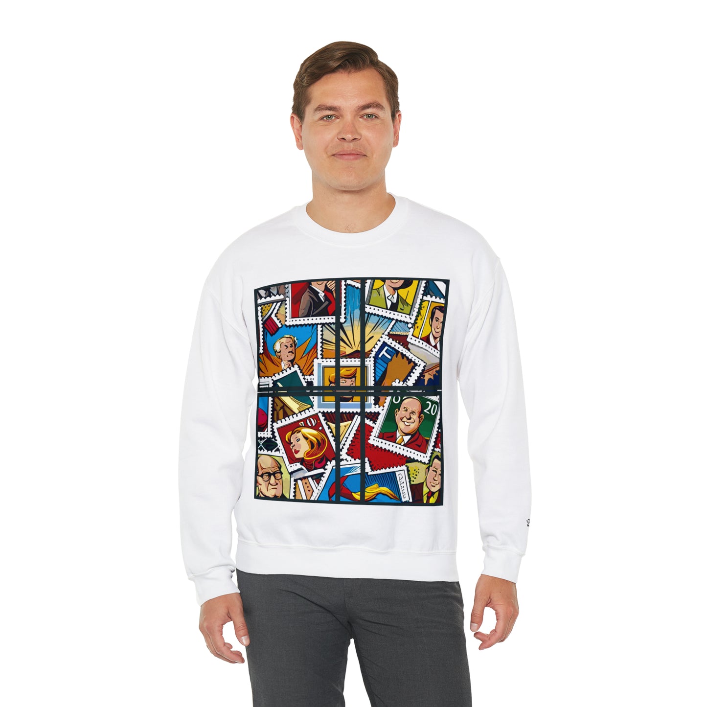 SEVEN Unisex Heavy Blend™ Crewneck Sweatshirt