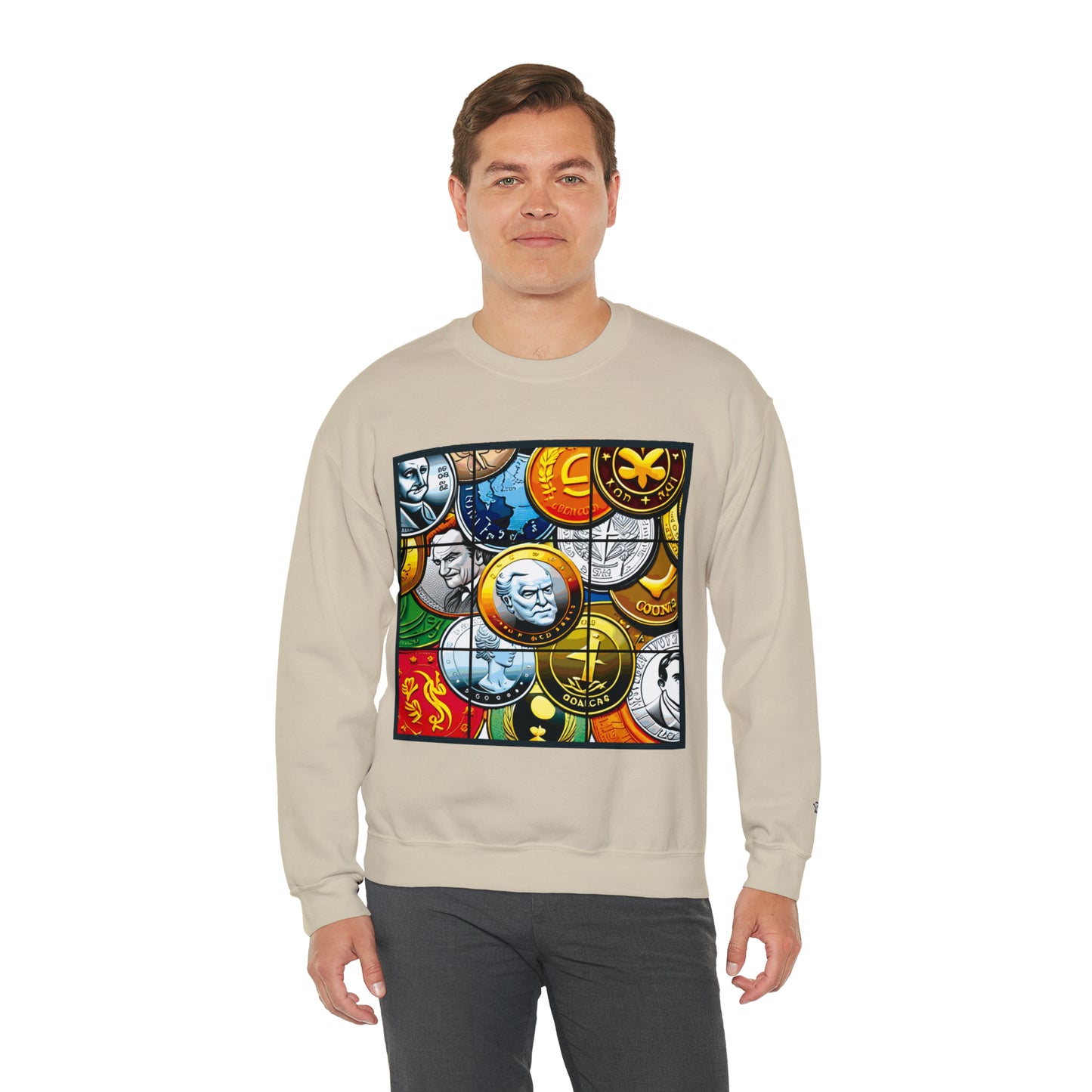 NINE Unisex Heavy Blend™ Crewneck Sweatshirt