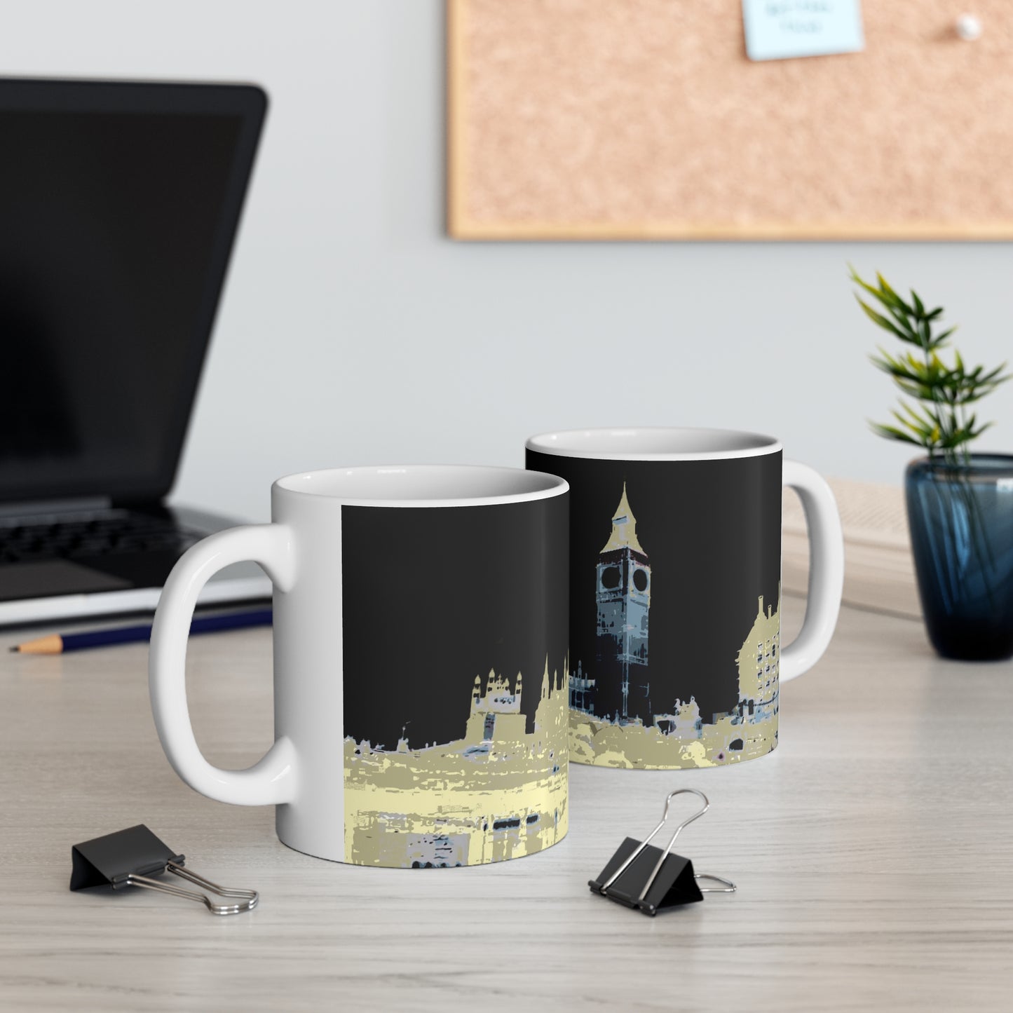 London-3 Ceramic Mug 11oz