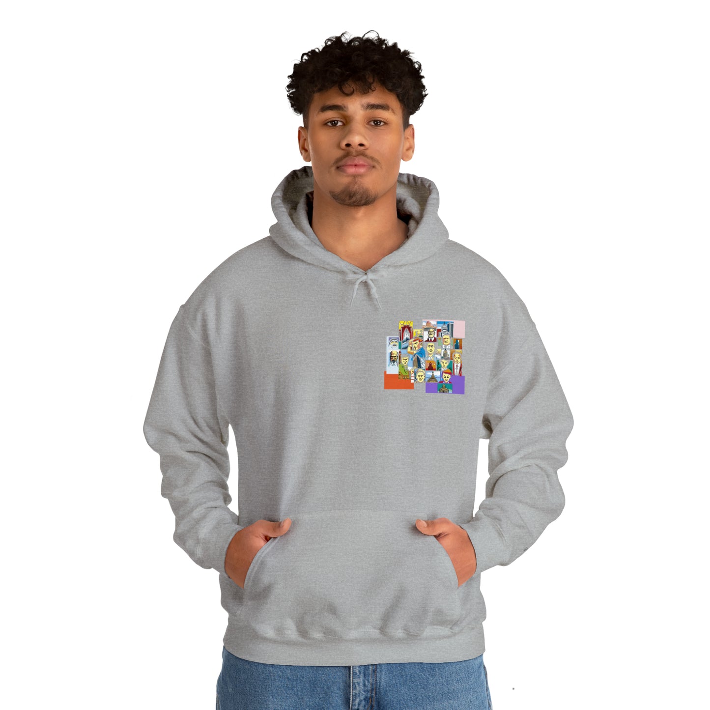 NINETEEN Unisex Heavy Blend™ Hooded Sweatshirt